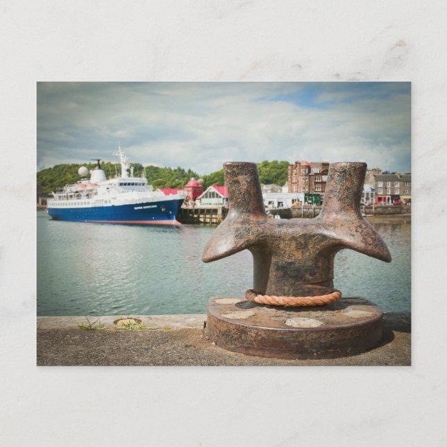 Oban Harbour Postcard (Front)