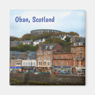 Oban, Scotland greeting Magnet