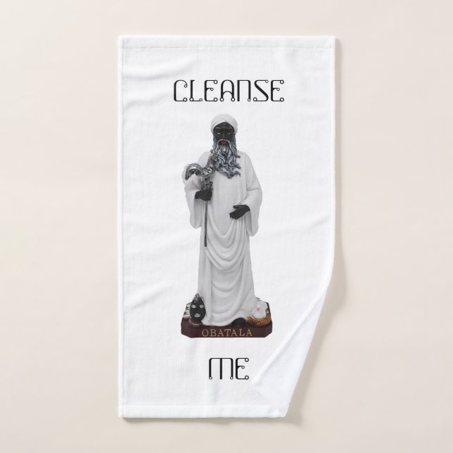 OBATALA CLEANSING BODY/ HAND TOWEL (Hand Towel)