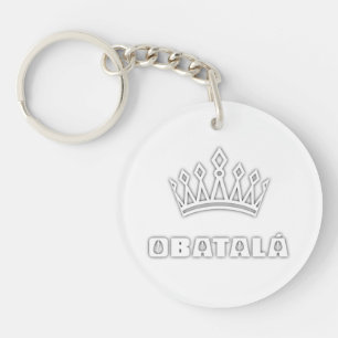 Obatala Keyring