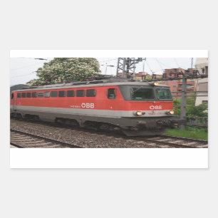 ÖBB 1142 638-4 RECTANGULAR STICKER