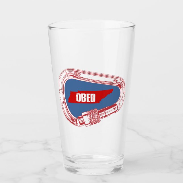 Obed Climbing Carabiner Glass (Front)