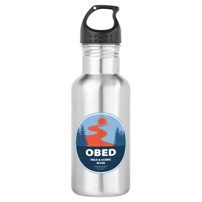 Obed Wild And Scenic River 532 Ml Water Bottle (Front)