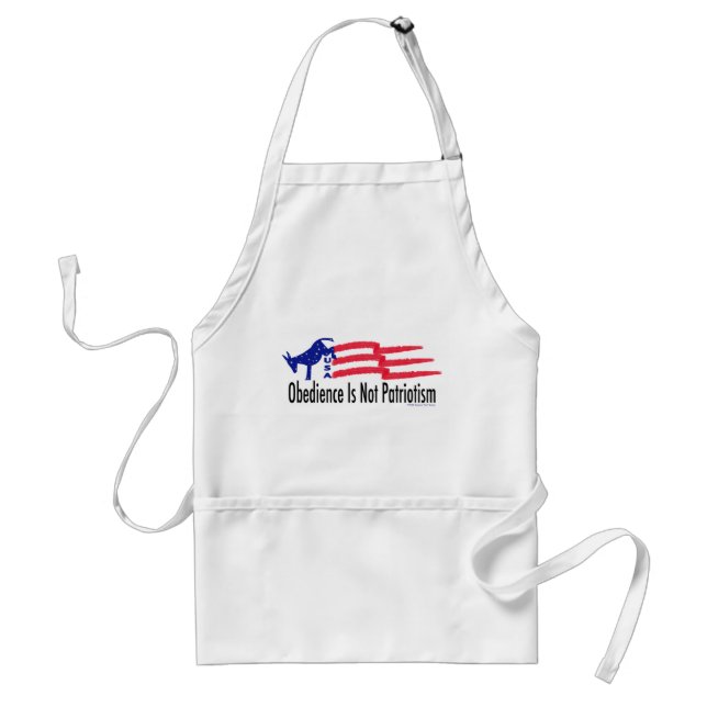Obedience Patriotism Standard Apron (Front)