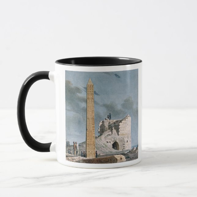 Obelisk of Cleopatra (w/c on paper) Mug (Left)