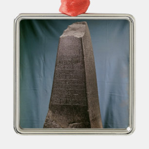Obelisk of Manishtusu from Susa, c.2270 BC Metal Tree Decoration