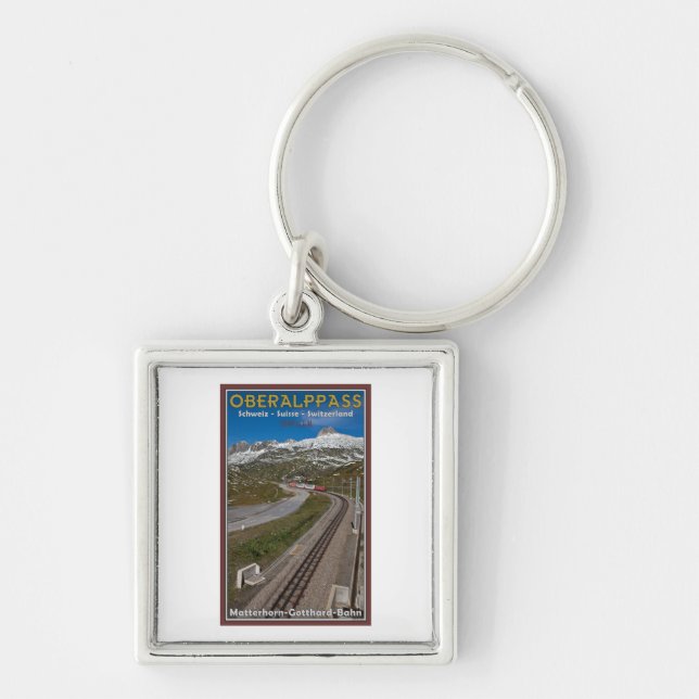 Oberalppass Key Ring (Front)