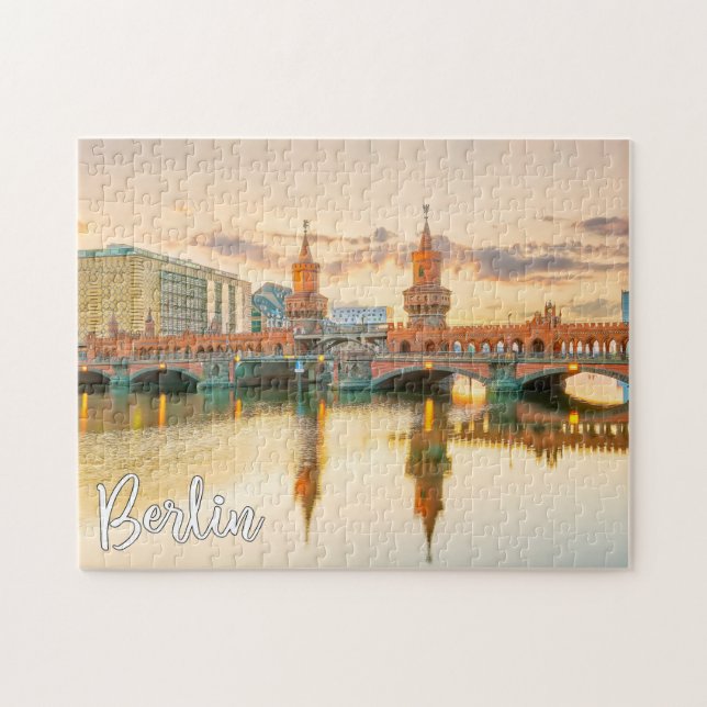 Oberbaum Bridge, Berlin, Germany Jigsaw Puzzle (Horizontal)