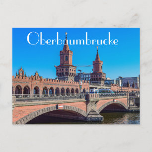 Oberbaumbrücke Germany Postcard