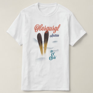 Obergurgl Austria Ski poster T-Shirt