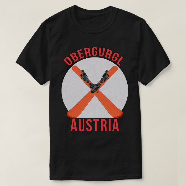 Obergurgl Austria T-Shirt (Design Front)