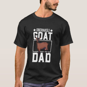 Oberhasli Goat Dad T-Shirt