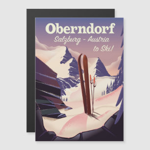 Oberndorf,Salzburg,Austria, ski poster