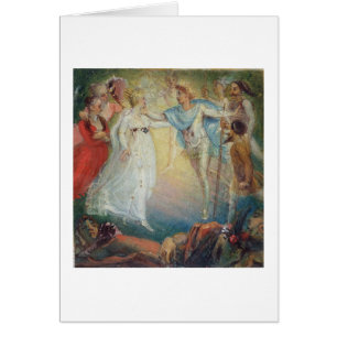 Oberon and Titania from 'A Midsummer Night's Dream