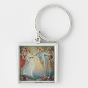 Oberon and Titania from 'A Midsummer Night's Dream Key Ring