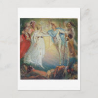 Oberon and Titania from 'A Midsummer Night's Dream