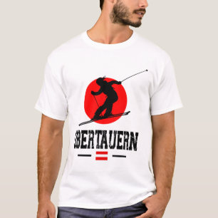 Obertauern Austria Ski Resort Alps Austrian Skiing T-Shirt