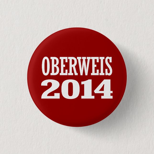 OBERWEIS 2014 3 CM ROUND BADGE (Front)