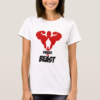 Obese To Beast Fitness Power To The People T-Shirt