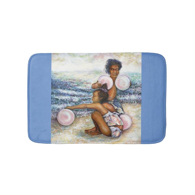 Obessed with Conquering the Impossible  Bath Mat (Front)