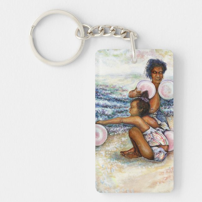 Obessed with Conquering the Impossible Key Ring (Front)