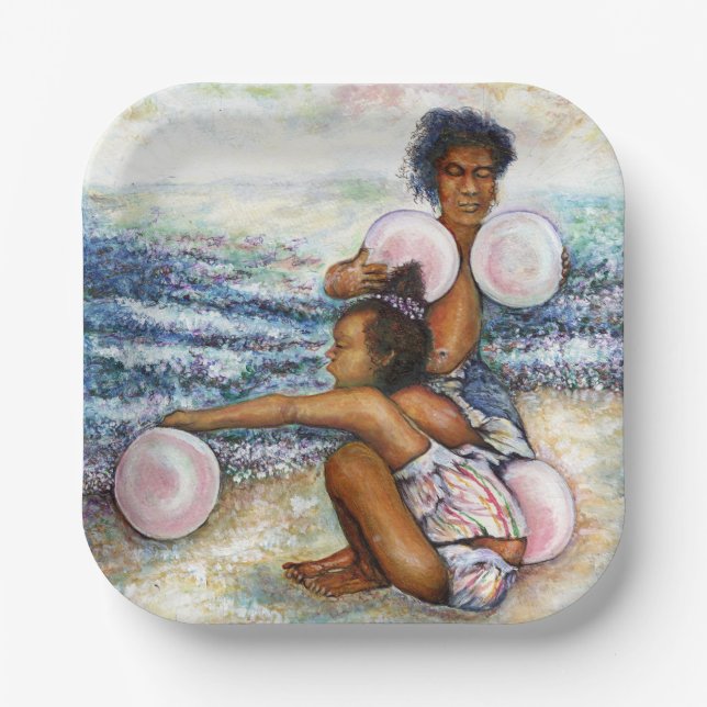 Obessed with Conquering the Impossible Paper Plate (Front)