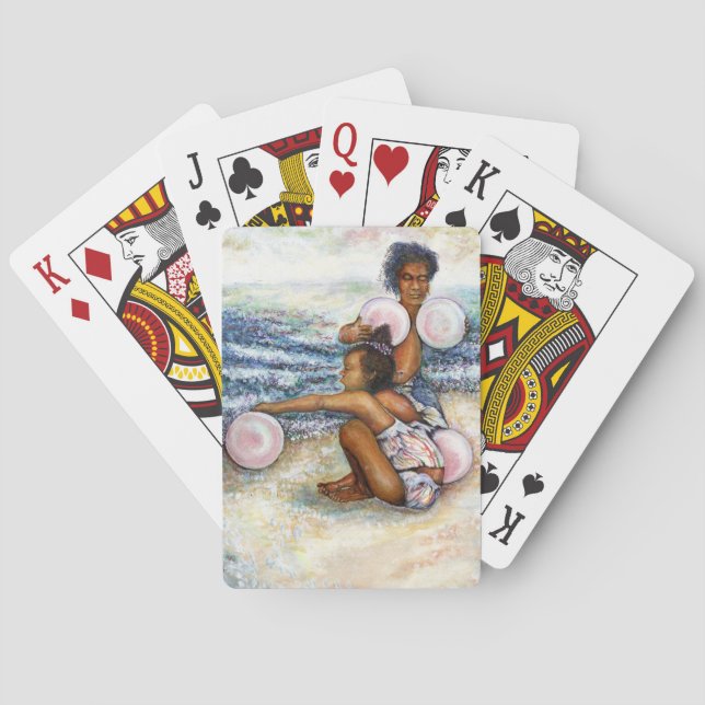 Obessed with Conquering the Impossible  Playing Cards (Back)