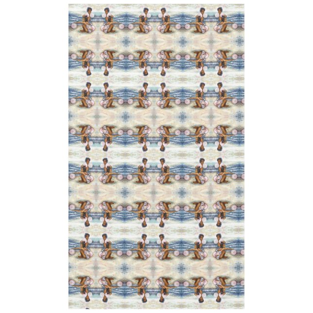 Obessed with Conquering the Impossible Tablecloth (Front)