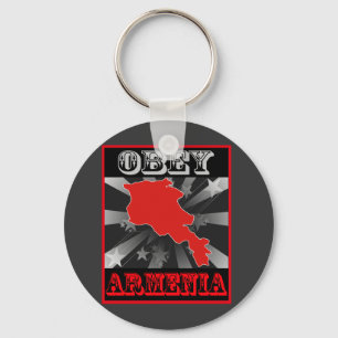 Obey Armenia Key Ring