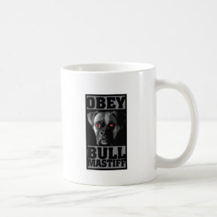 OBEY! BULLMASTIFF COFFEE MUG