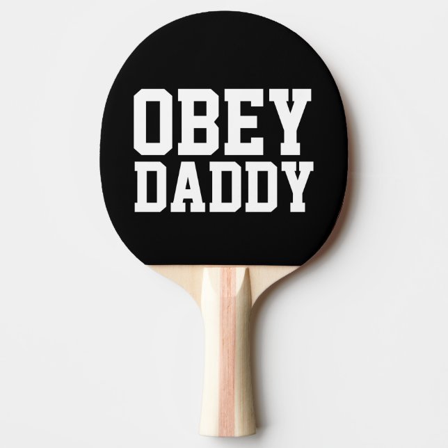 OBEY DADDY PING PONG PADDLE (Front)