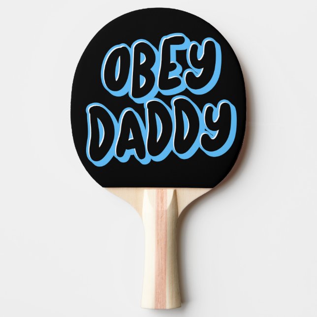 OBEY DADDY PING PONG PADDLE (Front)