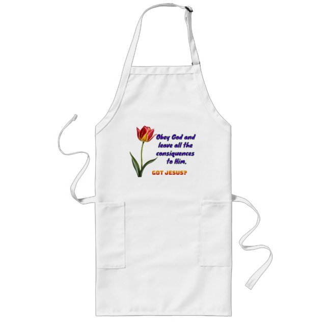 Obey God Apron (Front)
