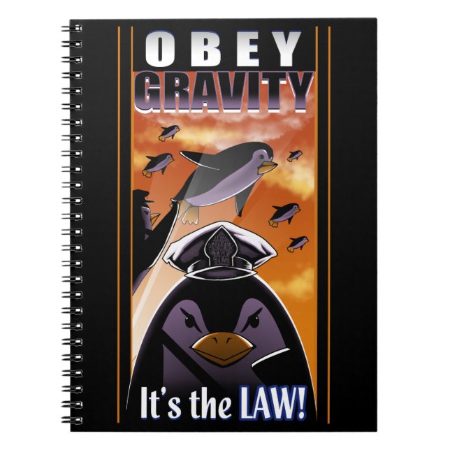 Obey Gravity Notebook (Front)