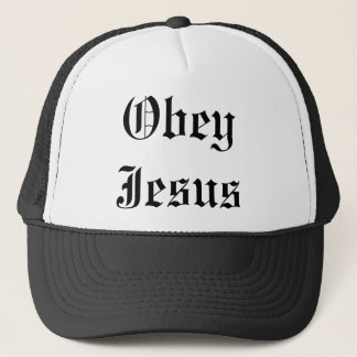 Obey Jesus Trucker Hat