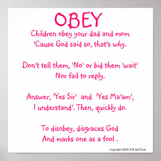 OBEY poster