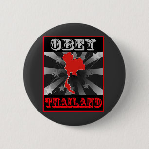 Obey Thailand 6 Cm Round Badge