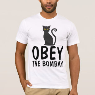 OBEY THE BOMBAY CAT T-shirts