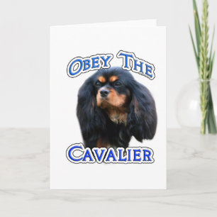 Obey the Cavalier Holiday Card