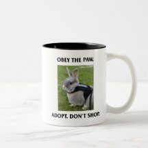 Obey the Paw Mug