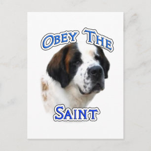 Obey the Saint Postcard