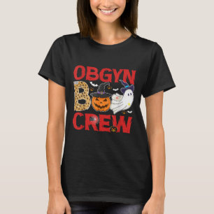 Obgyn Boo Crew Halloween Ob-gyn Nurse Shirt Men Wo