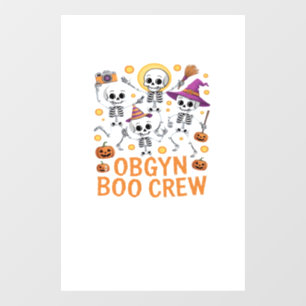 OBGYN Boo Crew Nurse Skeleton Dancing Halloween Sp