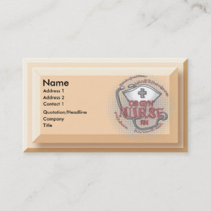 ObGyn Nurse Axiom Business Card