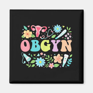 Obgyn Obstetrics Doctor Nurse Cute Magnet