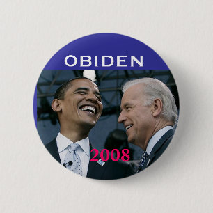 OBIDEN, 2008 - 6 CM ROUND BADGE