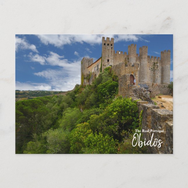 Obidos Castle-The Real Portugal Postcard (Front)