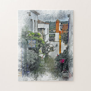 Obidos Streets Puzzle