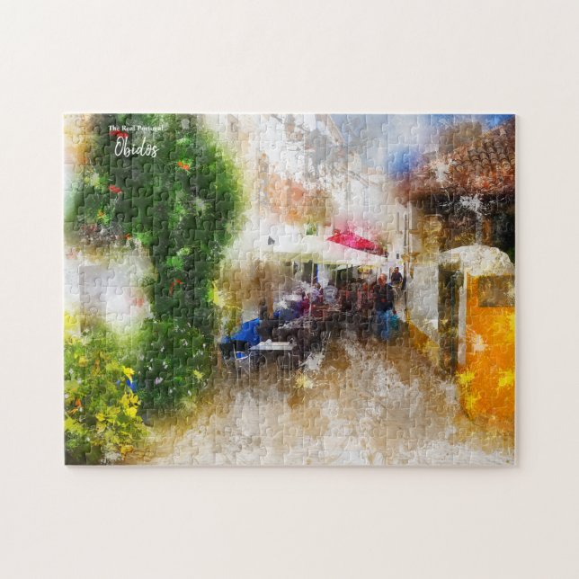 Obidos -The Real Portugal Jigsaw Puzzle (Horizontal)