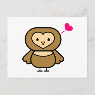Obie Owl Postcard